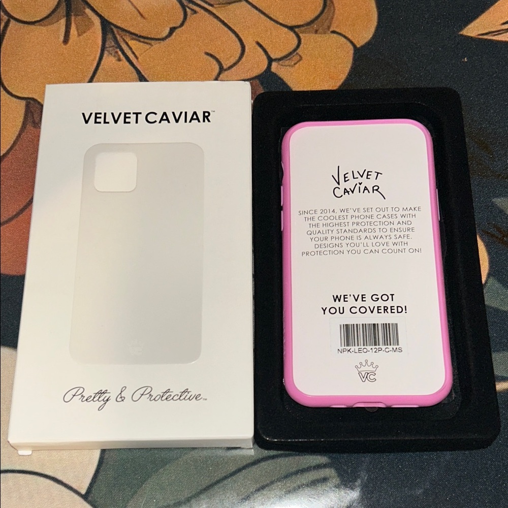 Velvet Caviar Pink Protective Phone Case